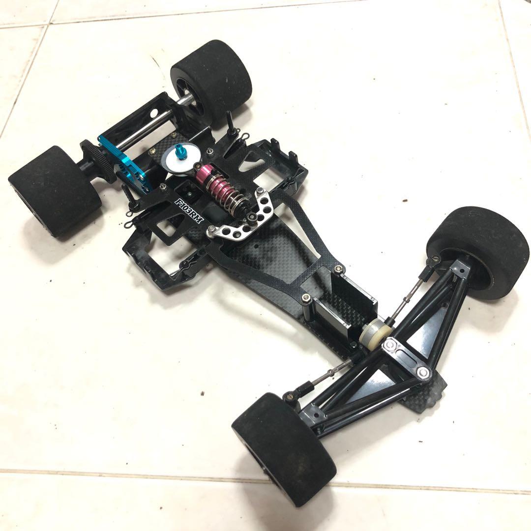 Used Tamiya Rc Trf F103 F1 Chassis Toys Games Bricks Figurines On Carousell