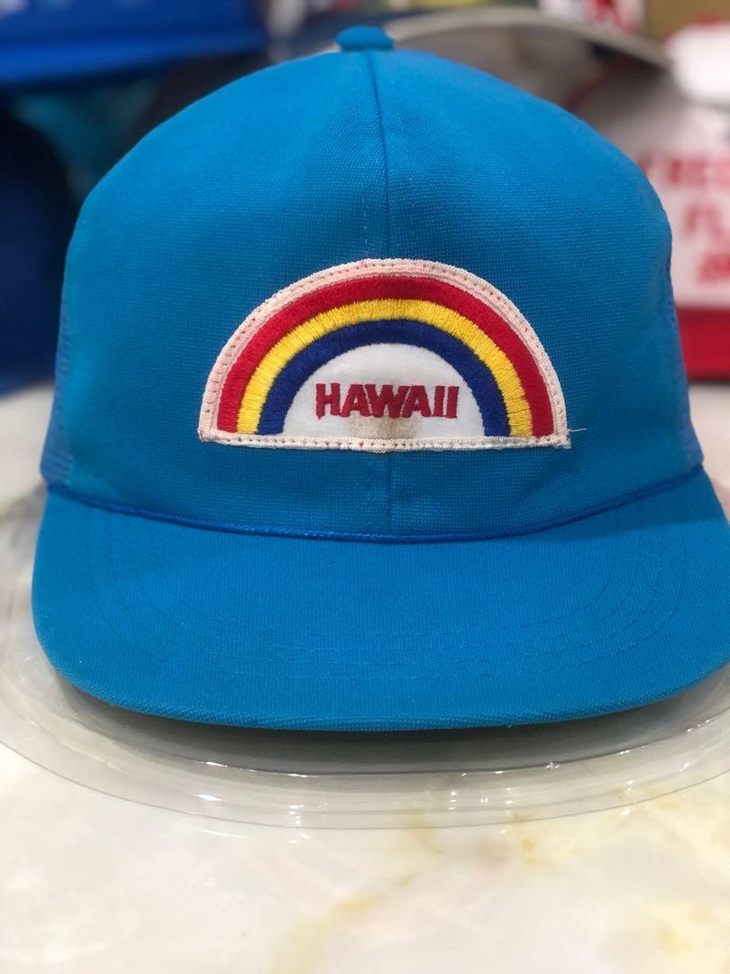 Vintage 80an Hawaii Trucker Cap Men S Fashion Accessories Caps Hats On Carousell