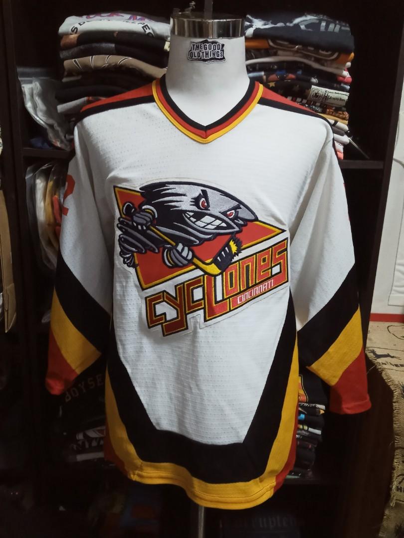 Vintage Cincinnati Cyclones Ice Hockey Jersey Men S Fashion Clothes Tops On Carousell