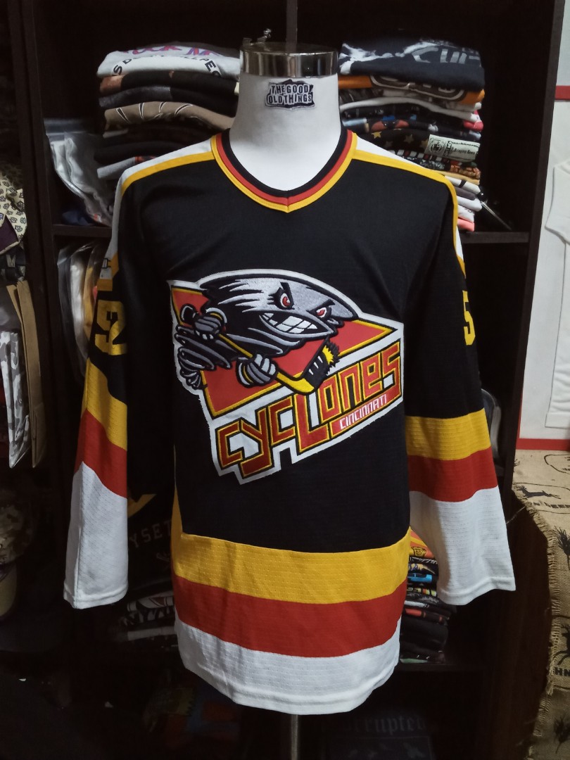 Vintage Cincinnati Cyclones Ice Hockey Jersey Men S Fashion Clothes Tops On Carousell