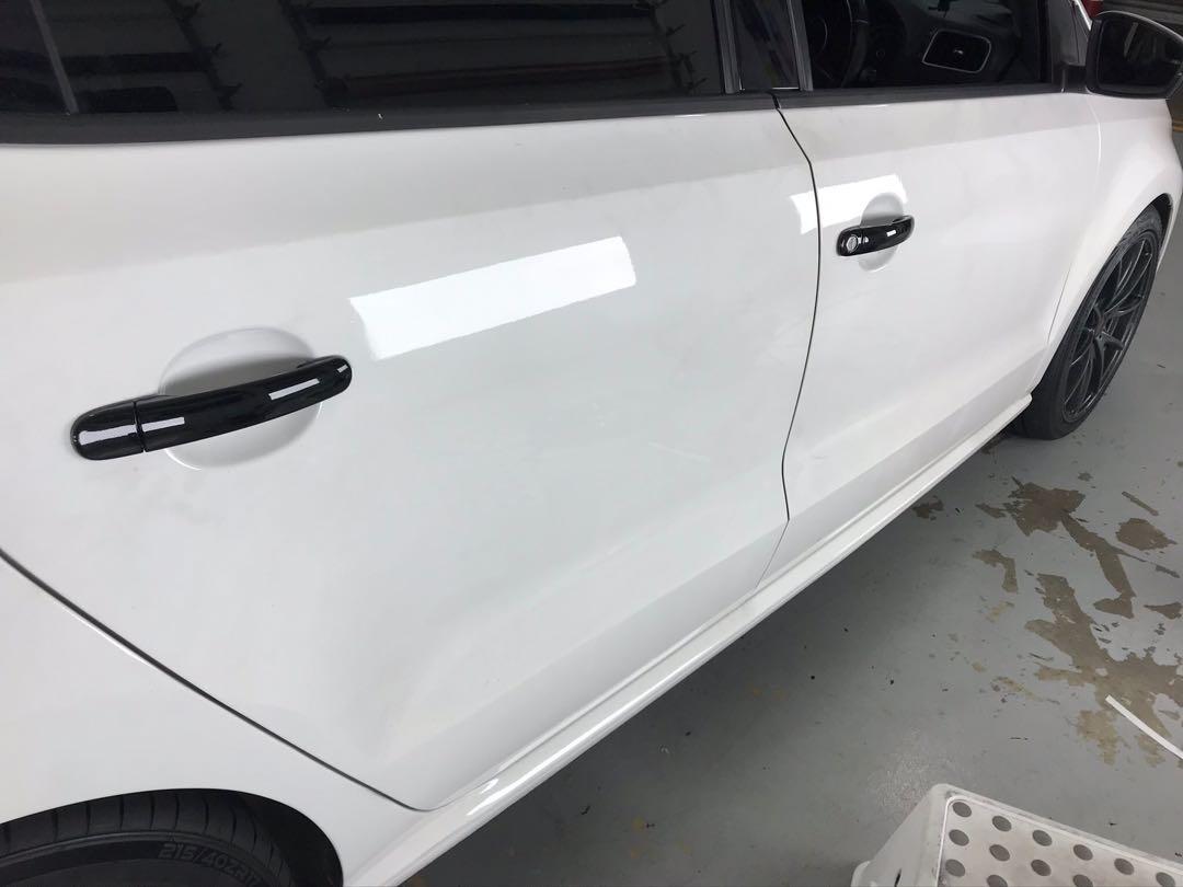 Volkswagen Polo Door Handle Sticker Wrap Car Accessories Accessories On Carousell