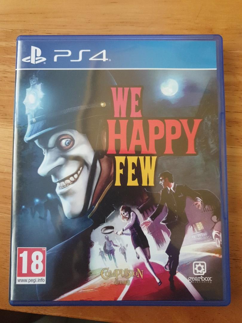 We Happy Few PS4, Video Gaming, Video Games, PlayStation on Carousell