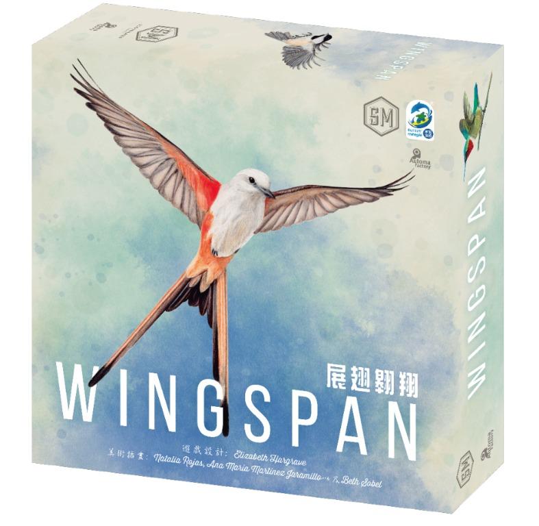 現貨限時優惠* Wingspan 中文版展翅翱翔桌遊, 興趣及遊戲, 玩具& 遊戲