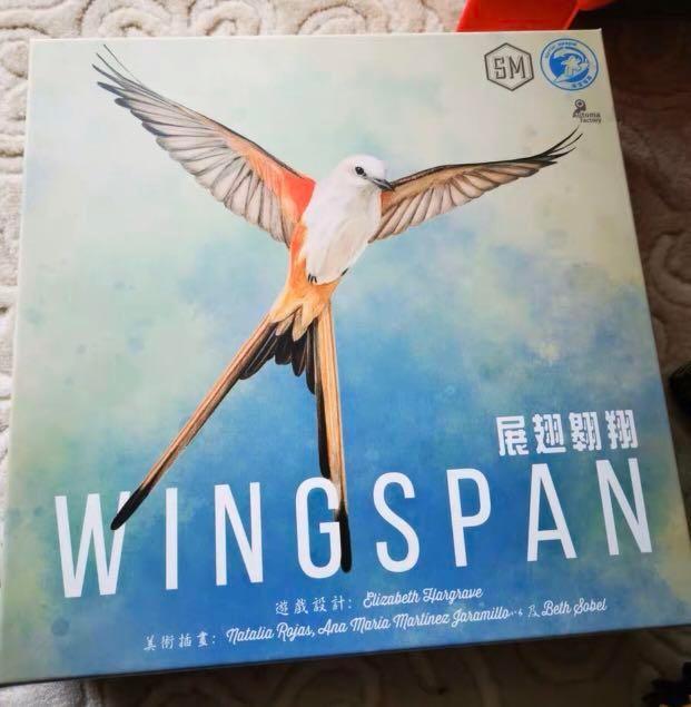 現貨限時優惠* Wingspan 中文版展翅翱翔桌遊, 興趣及遊戲, 玩具& 遊戲