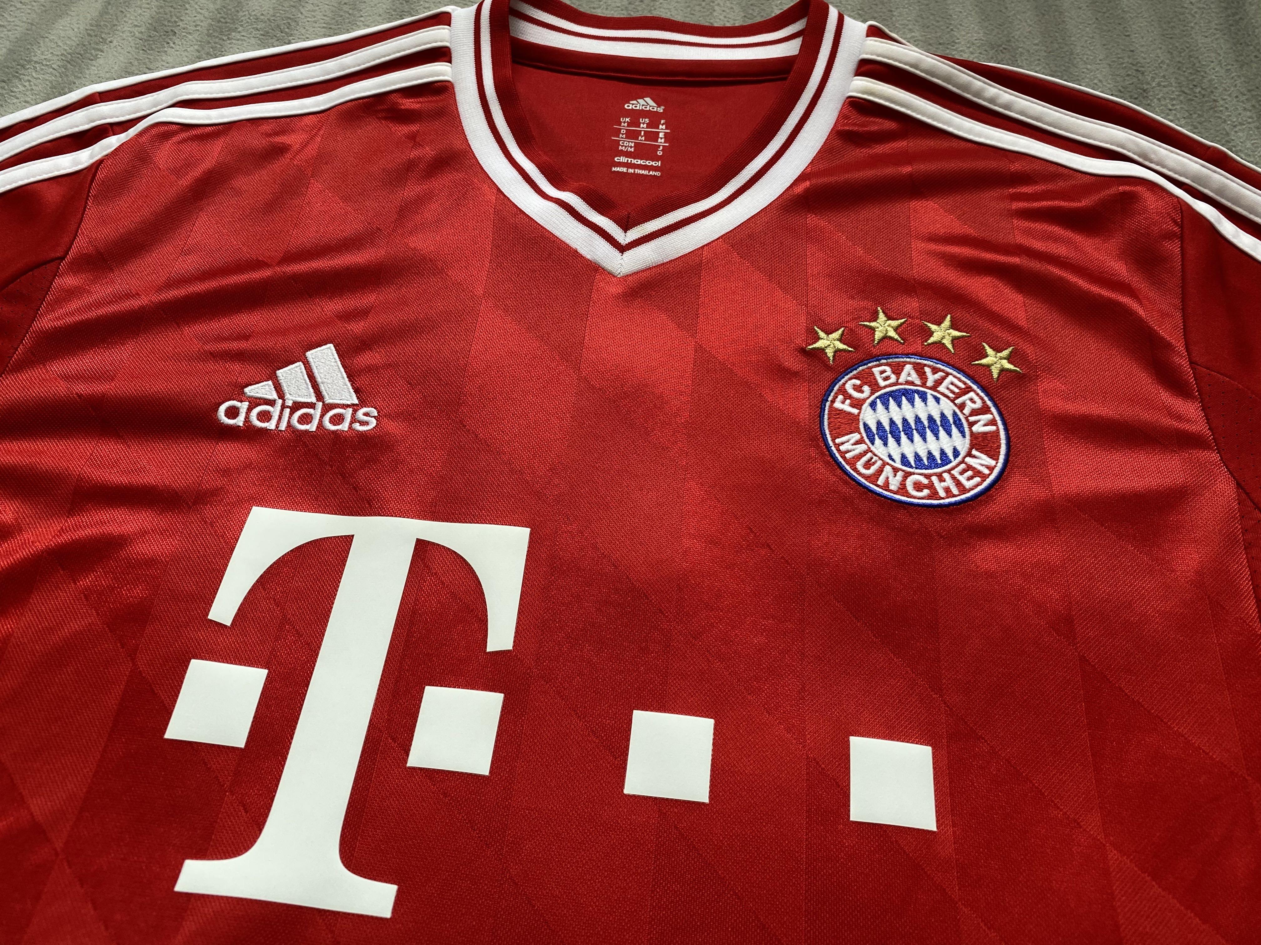 2013 14 Bayern Munich Home Shirt Sports Athletic Sports Clothing On Carousell