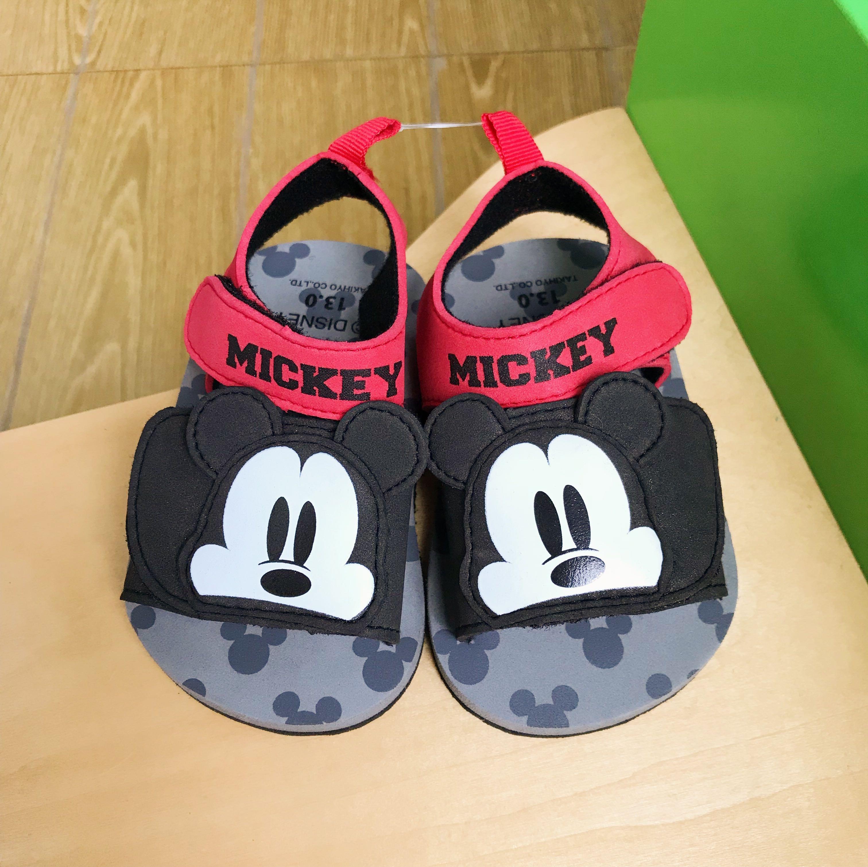 清貨減價 日本西松屋 正品米奇優質柔軟涼鞋bb鞋bb涼鞋 兒童 孕婦用品 時裝 Carousell