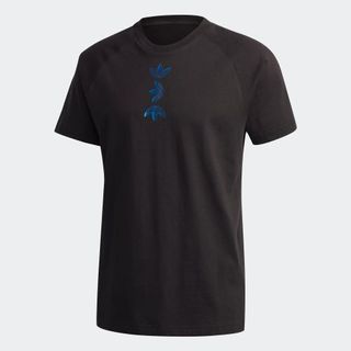 In Stock Adidas Men's Tee Zeno Tee Black Top Small Size S Size S Size Large Three Leaf FS732964206605528835110