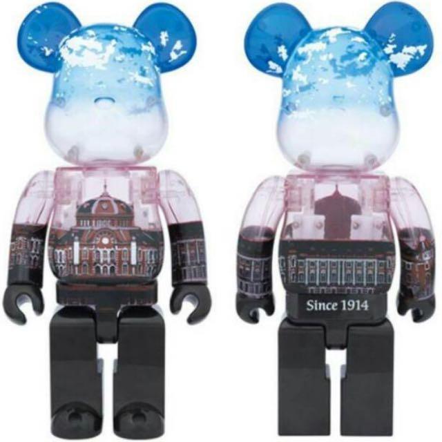 全新Bearbrick Be@rbrick 400% 100週年紀念東京車站Tokyo Station