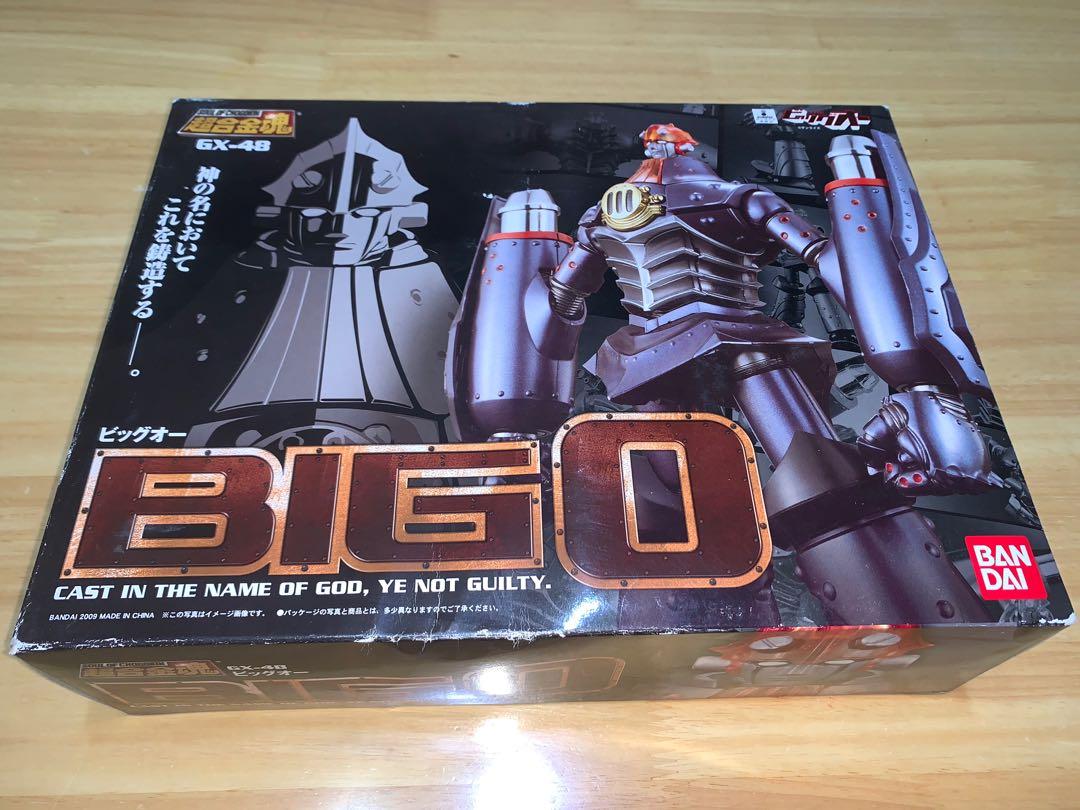 九成新超合金魂gx 48 Big O 盒少殘 玩具 遊戲類 玩具 Carousell