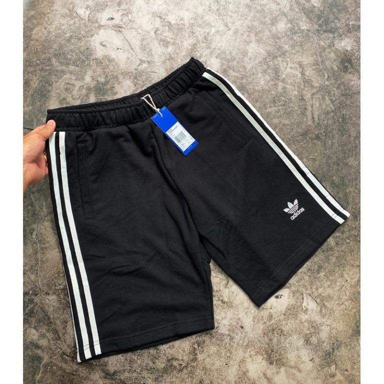 Adidas Originals Mens 3-Stripes Shorts, Men'S Fashion, Bottoms, Joggers On  Carousell