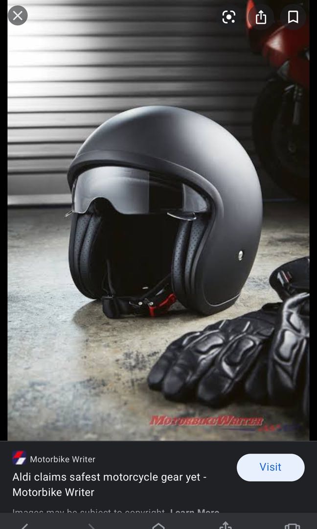 Aldi motorbike helmet online