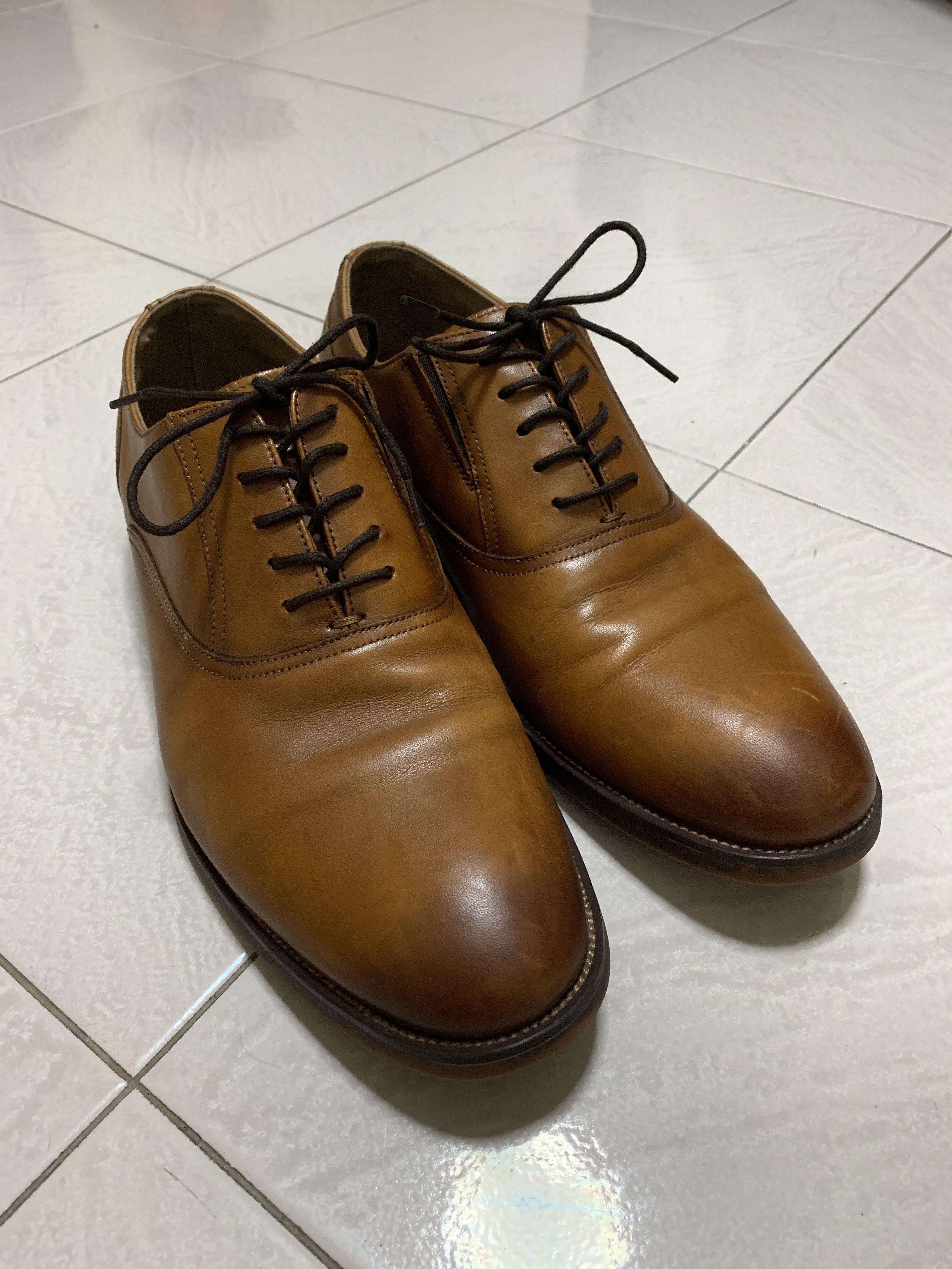 ALDO Leather Oxford Shoe, Men's Fashion 
