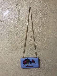 Aldo Sling Bag with Floral Print