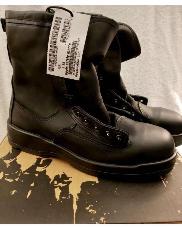 Altama Safety Flight Deck boots with metal toecap Men s Fashion
