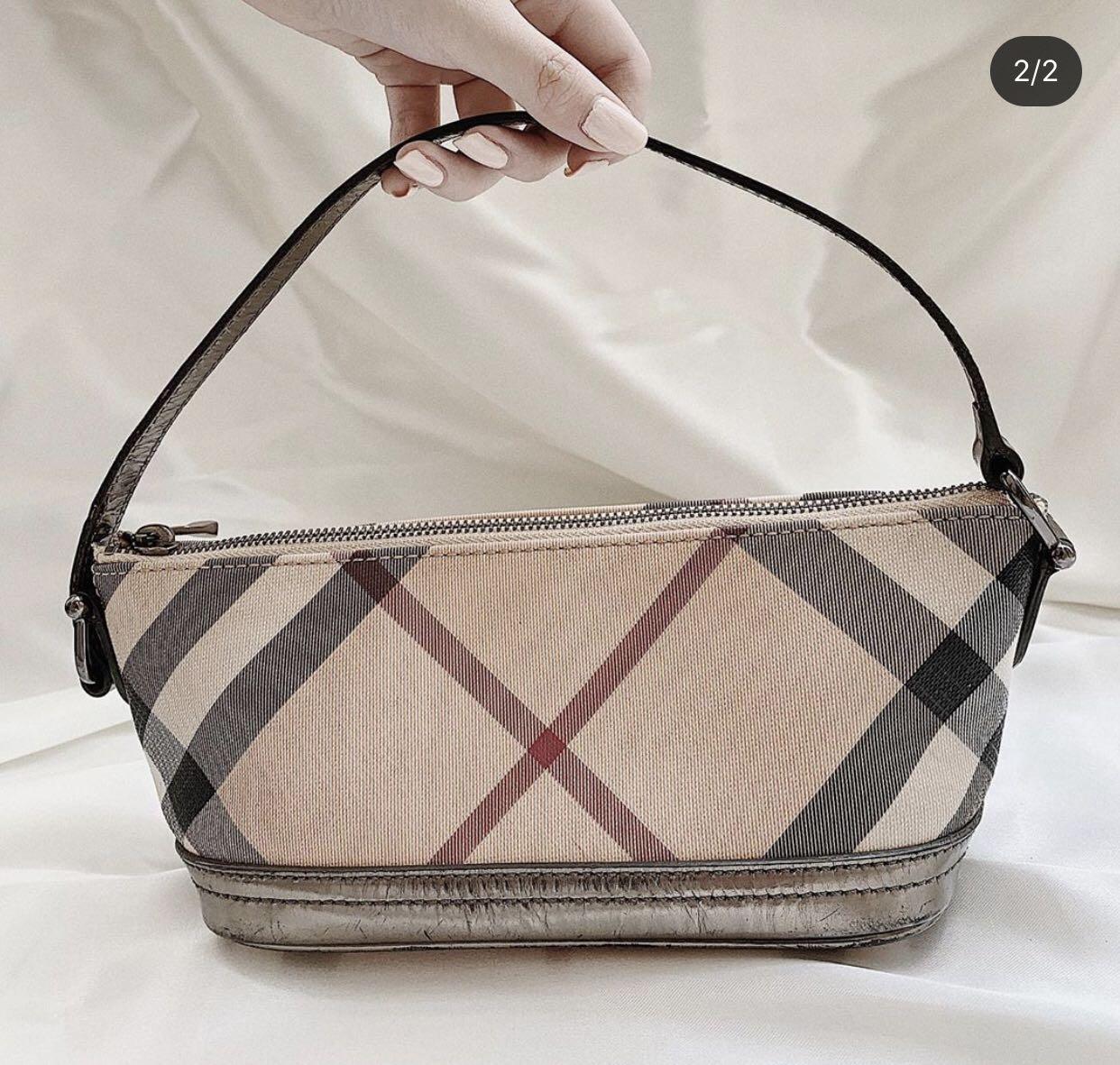 Preloved Authentic Vintage Burberry Alma Bag, Luxury, Bags & Wallets on  Carousell