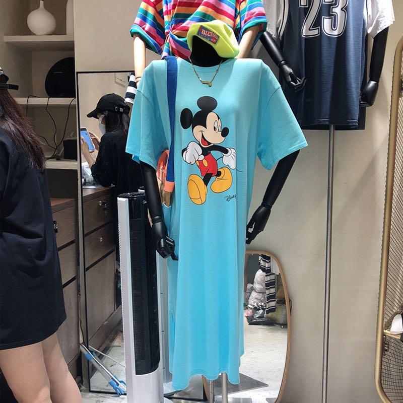 baby blue tshirt dress