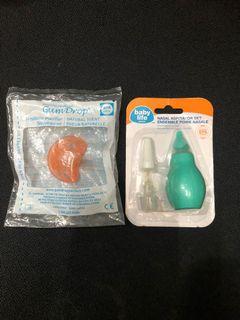 Baby Life Nasal Aspirator Set & Hawaii Medical Gumdrop Pacifier
