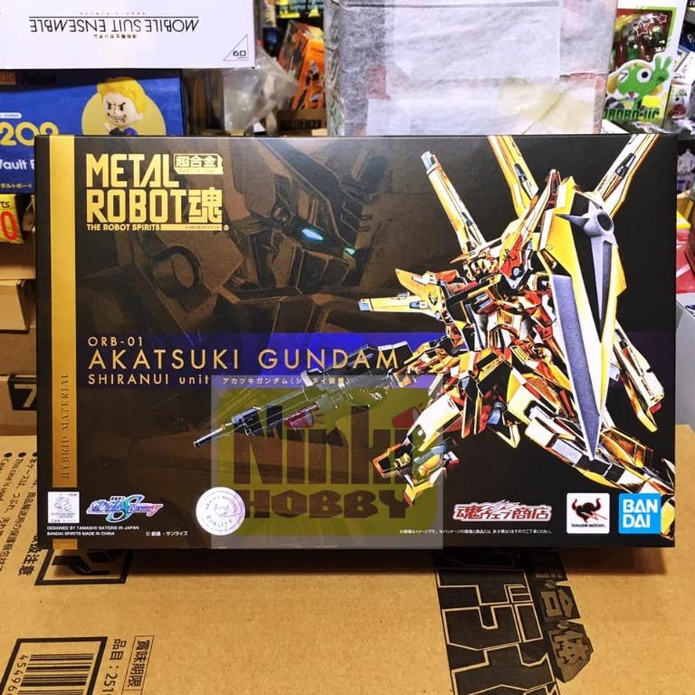 Bandai 魂限定Metal Robot魂曉不知火裝備高達Akatsuki Gundam