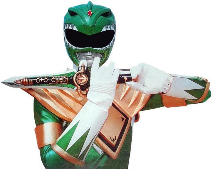 BANDAI LEGACY MIGHTY MORPHIN POWER RANGER GREEN RANGER DRAGON DAGGER