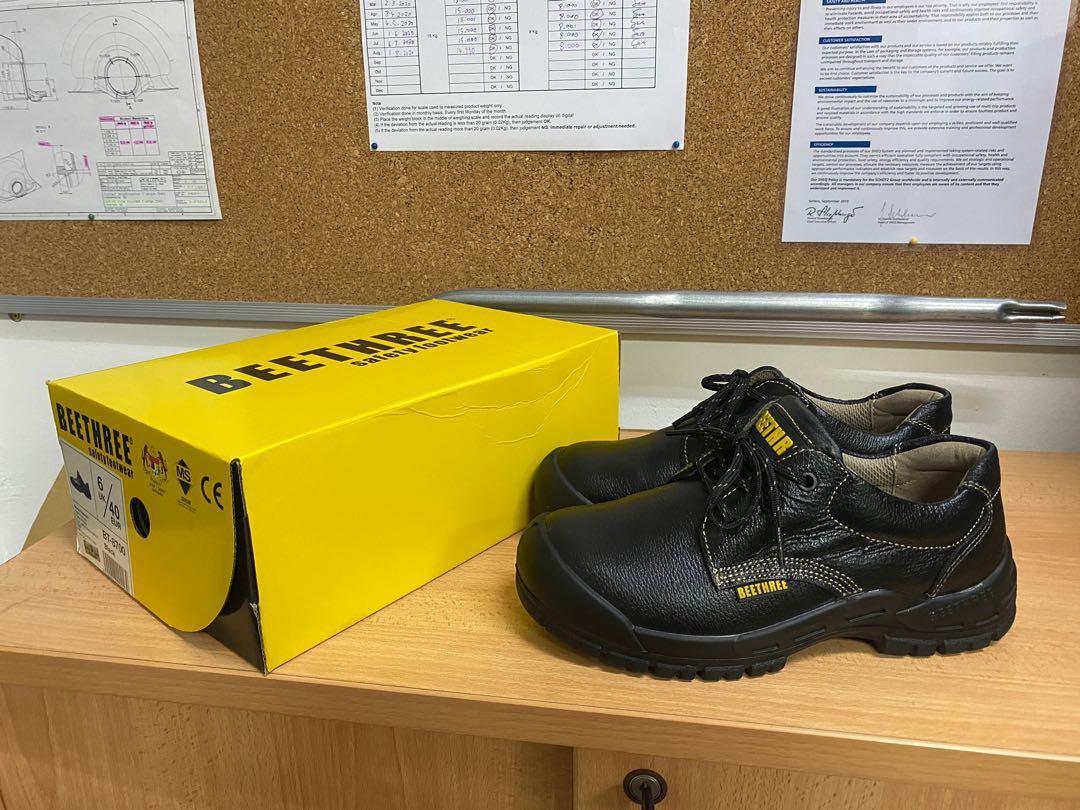Beethree Safety Shoes, Men's Fashion 