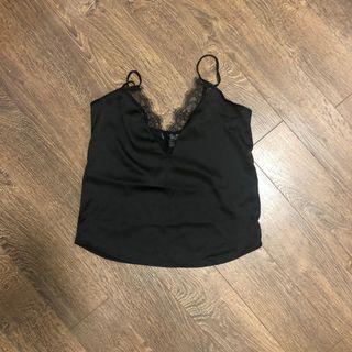 Black Lace Camisole
