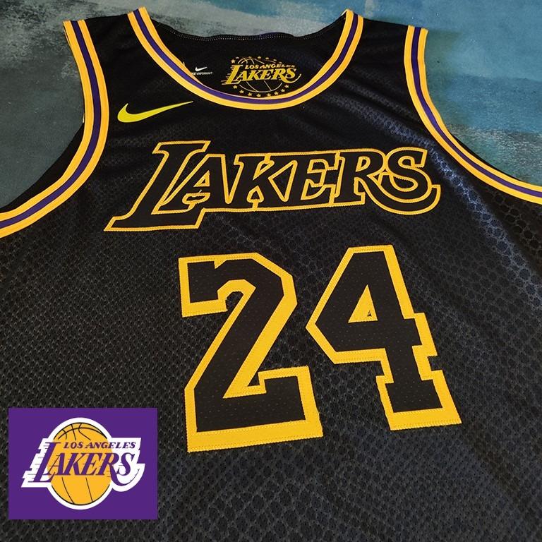 LA Lakers Black Mamba authentic Kobe Bryant NBA jersey, Men's Fashion,  Activewear on Carousell