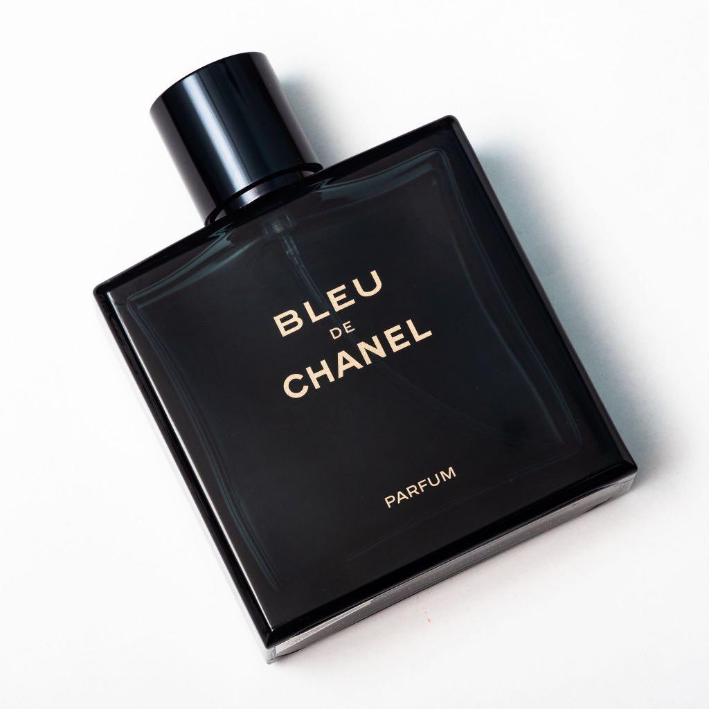 Bleu De Chanel Parfum Bottle And Cap Only