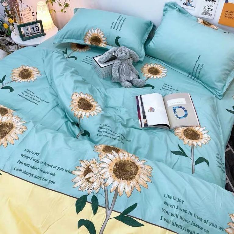 Blue Flowers Comforter Set (Category: Laundry Baskets) located in Cavite. Submitted by itscaja (Listing ID 1031095781, Image 1). Description: What you see is what you get <3 QUALITY COMFORTER SET / BED SHEET SET ONE SIZE FITS ALL single, double, queen, king *4in1* 2 Pillow Cases 1 Flat Bedsheet 1 Duvet Comforter Case 1200.00 *5in1* 2 Pillow Cases 1 Flat Bedsheet 1 Duvet Comforter Case 1 Infill (Filler) (Yung makapal) 1,700.00 *6in1* 4 Pillow Case