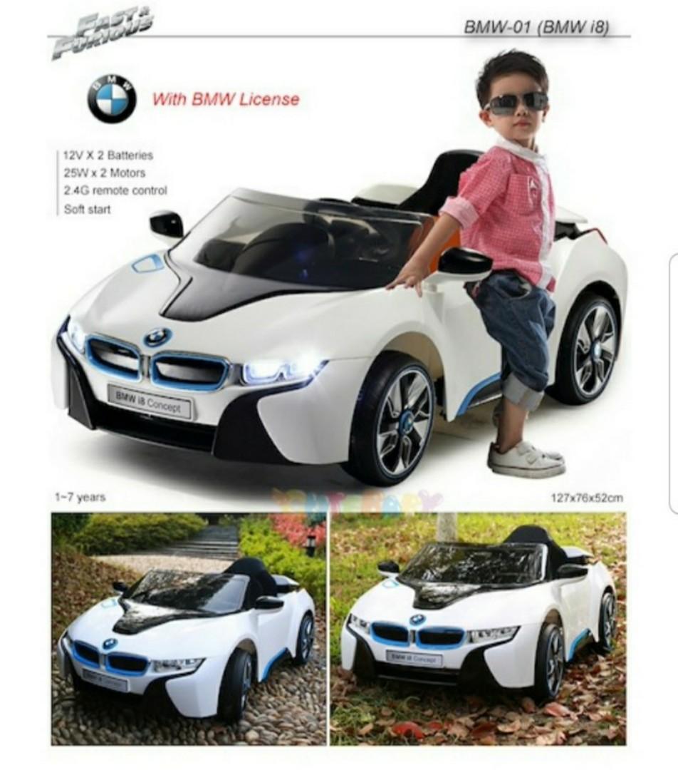 Bmw I8 Kids Car Babies Kids Toys Walkers On Carousell