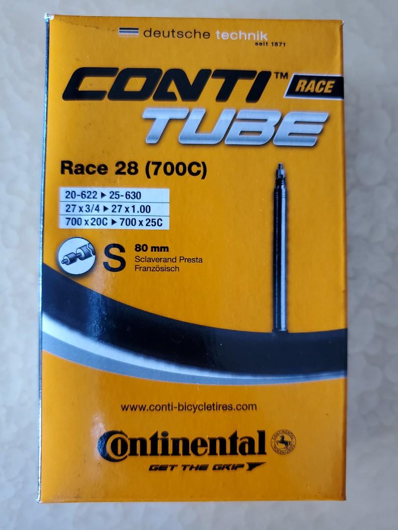continental 80mm presta valve tube