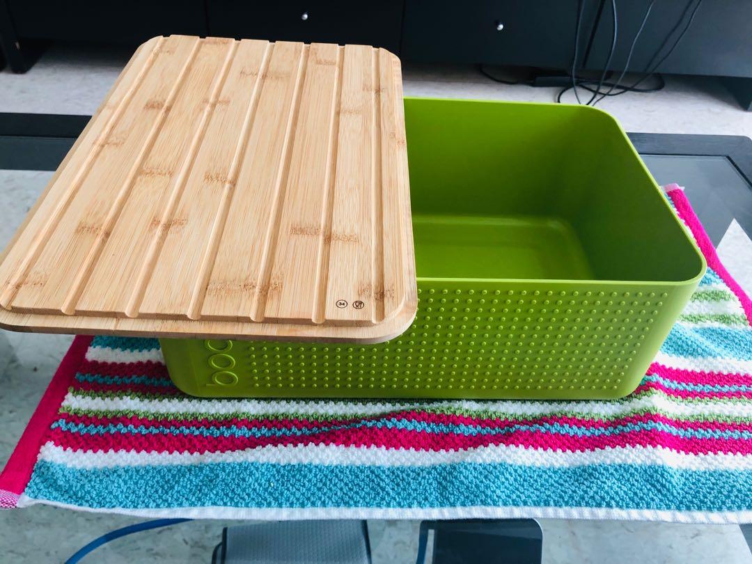 Bodum Bread box, large, Furniture & Home Living, Kitchenware
