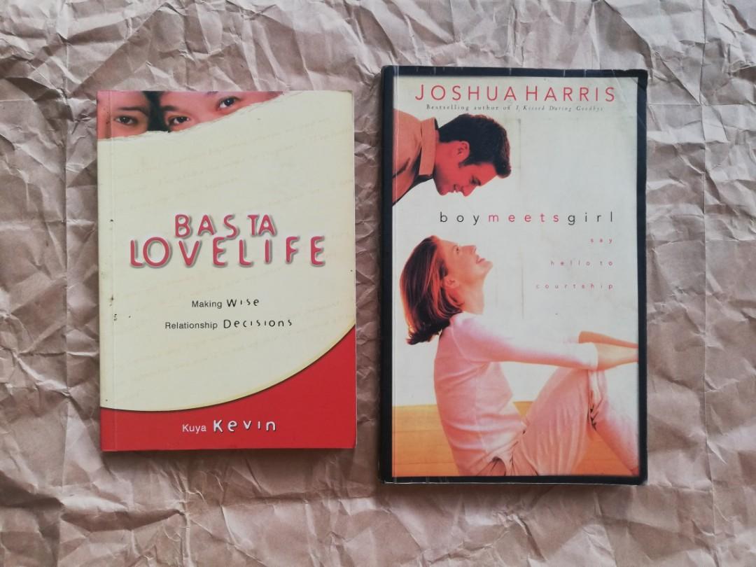 Book Bundle 06 Boy Meets Girl By Joshua Harris Basta Lovelife By Kuya Kevin Books Books On Carousell Basta boy lagu mp3 download from mp3 ssx. carousell