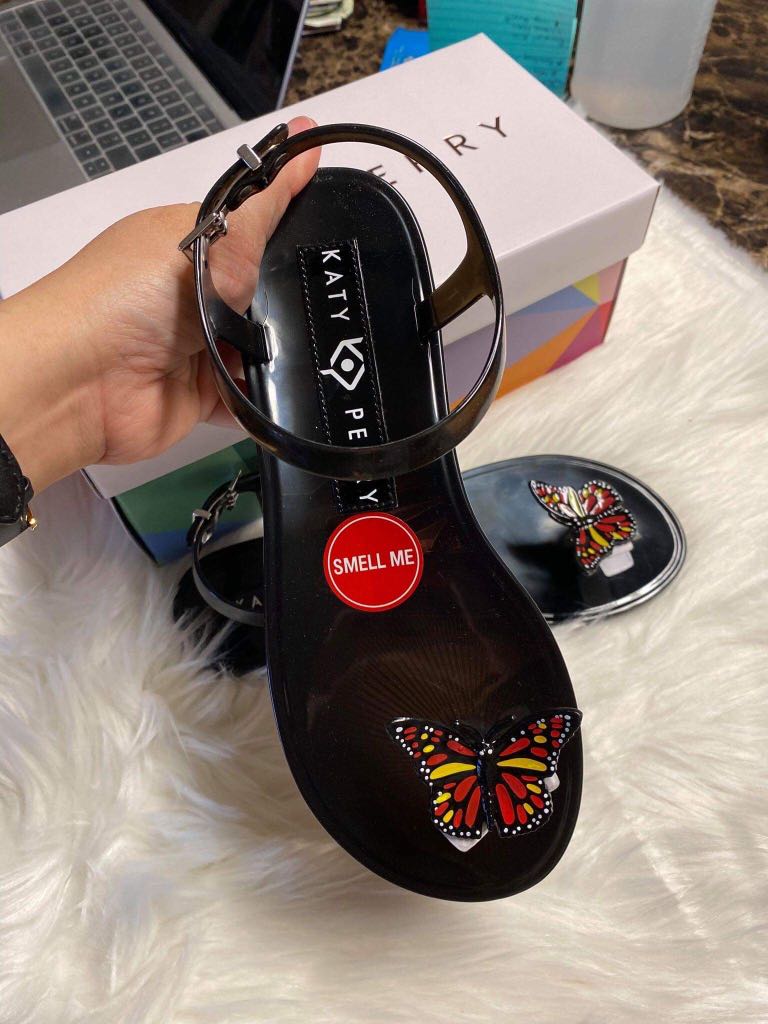 Brand New Katy Perry Jelly Sandals Women s Fashion Footwear