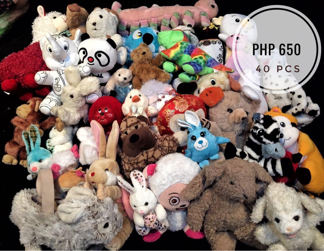 Download Bundle Stuff Toy 40 Pcs With Stitches Po Yun Iba Hobbies Toys Toys Games On Carousell