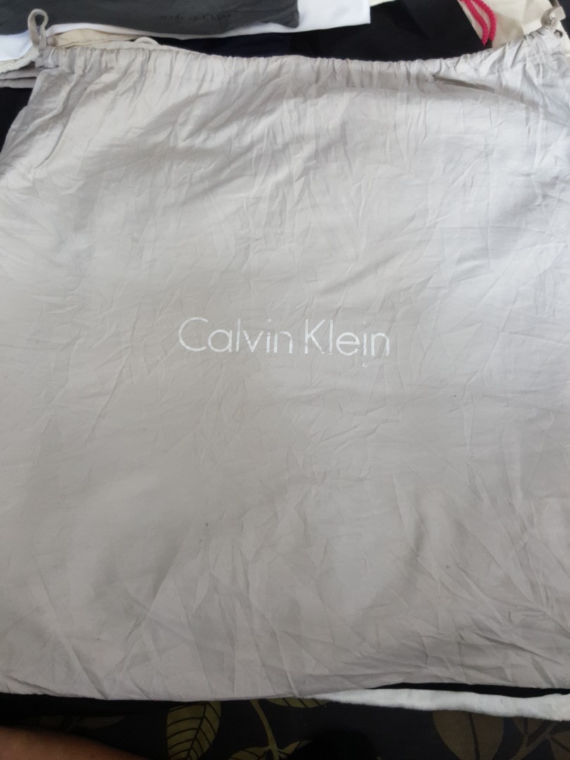 calvin klein dust bag