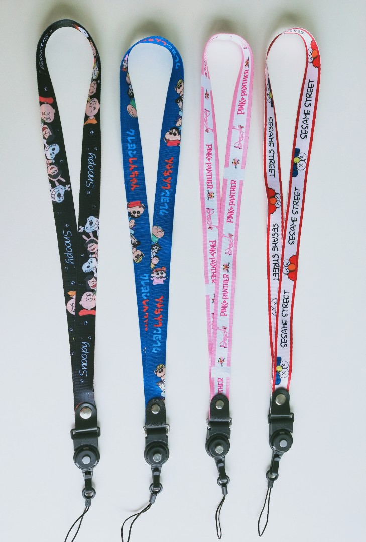 Cartoon Lanyard (Snoopy/ Shin Chan/ Pink Panther/ Kaws), Mobile Phones ...