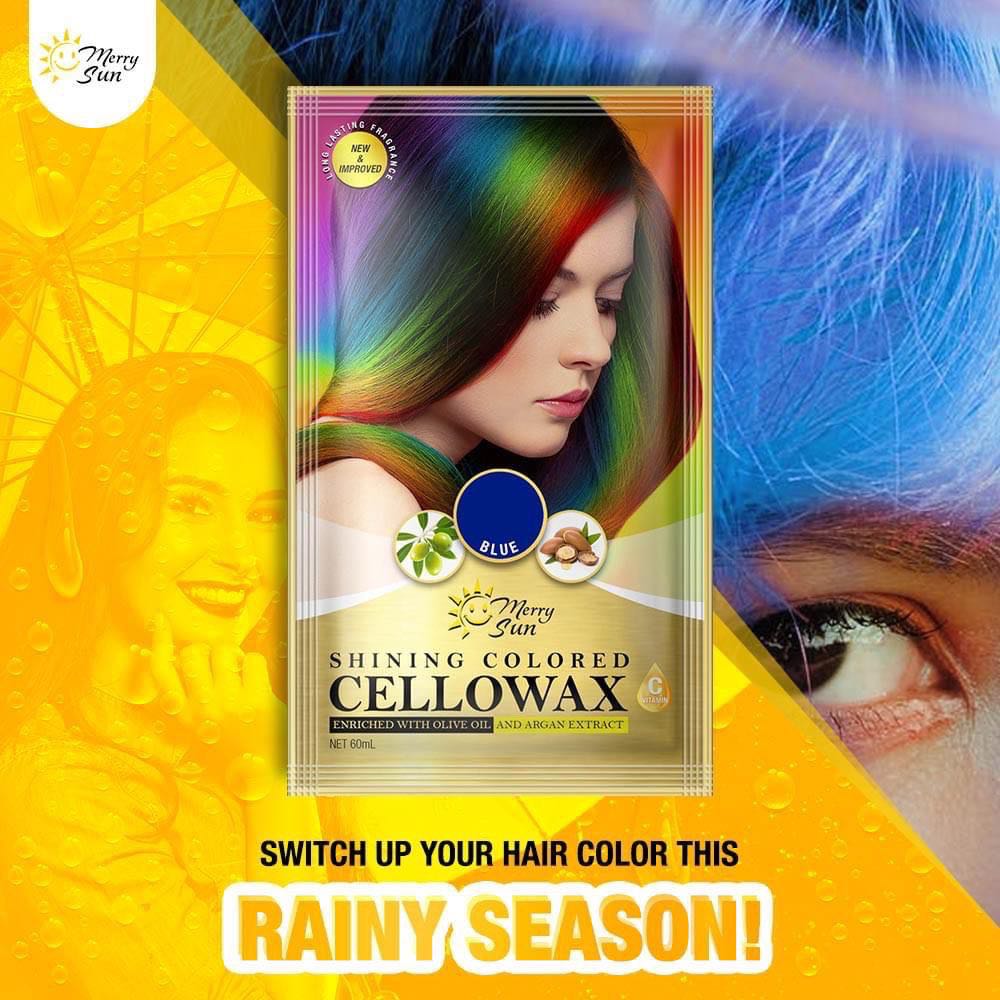 Cellowax Blue Hair Color, Beauty  Personal Care, Hair on Carousell