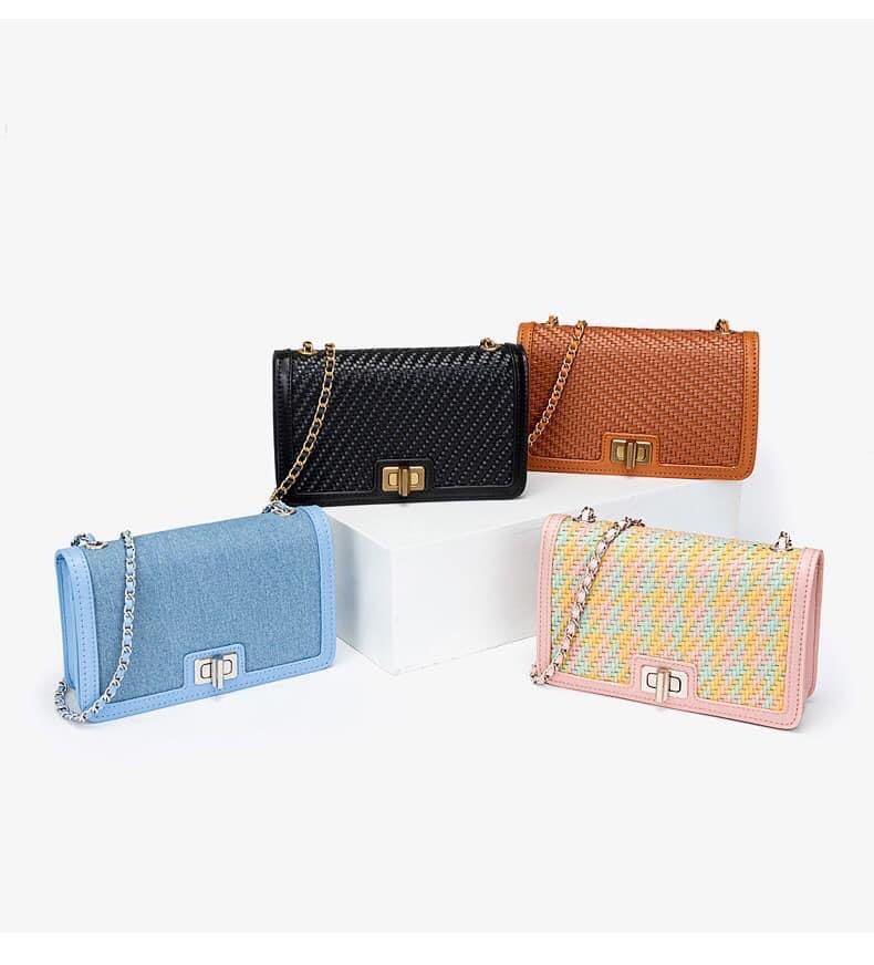Charles and Keith Woven Turn Lock Clutch Bag, Women's Fashion, Bags u0026  Wallets, Purses u0026 Pouches on Carousell