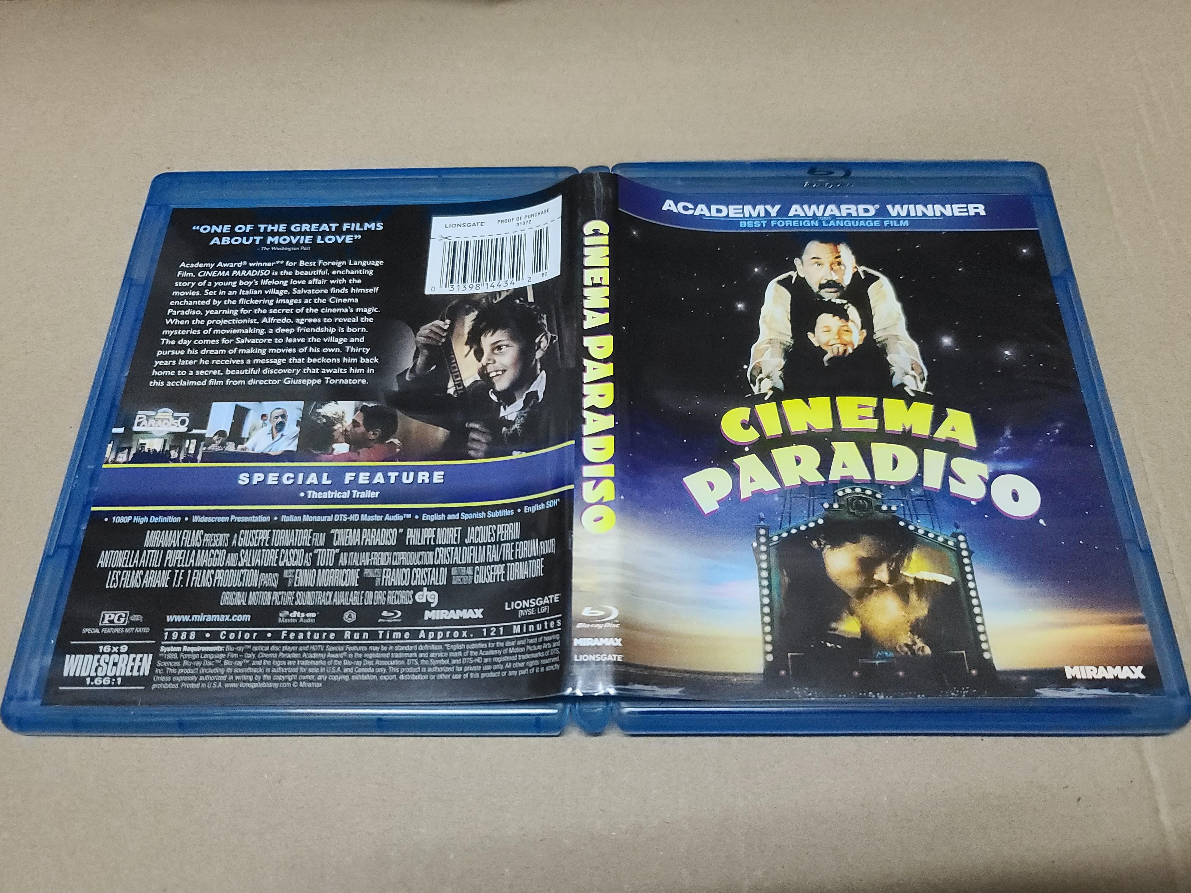 Cinema Paradiso 星光伴我心Miramax edition (Actor: Philippe Noiret