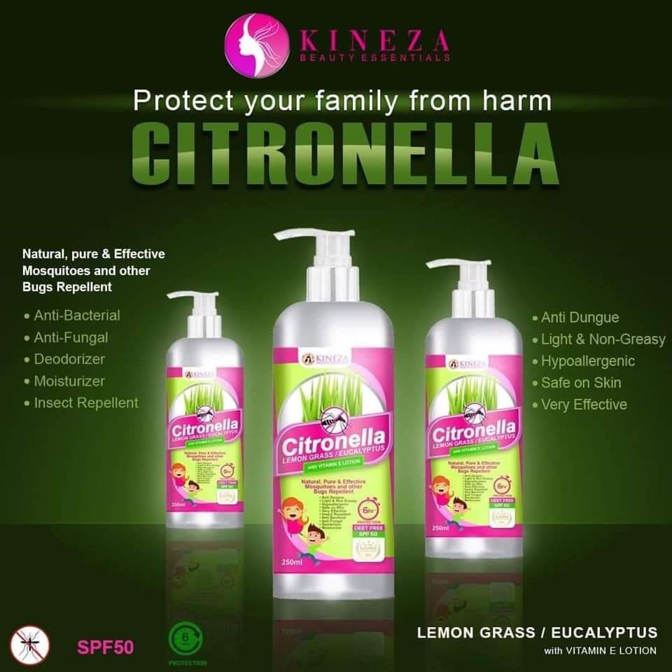 Citronella Lotion By Kineza Health Beauty Skin Bath Body On Carousell