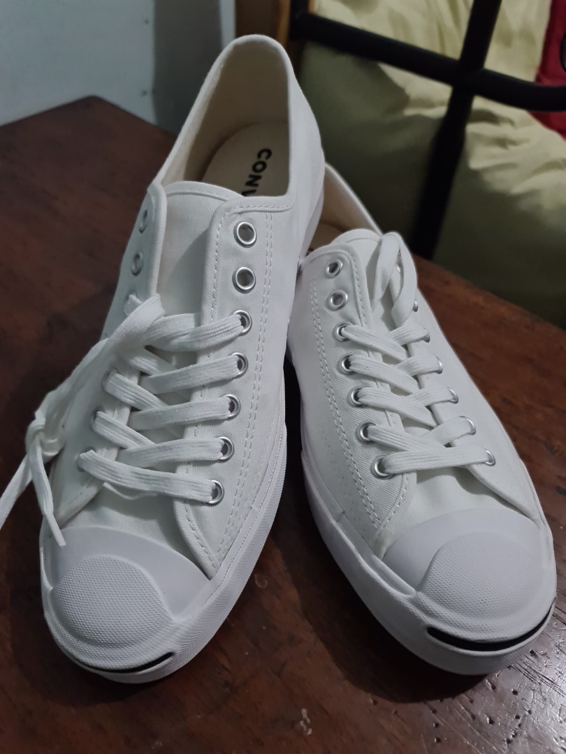 jack purcell all white