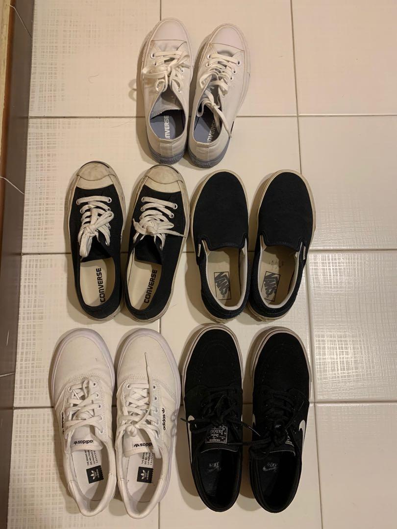 vans converse nike adidas