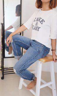 Crop Top “TAKE IT EASY”