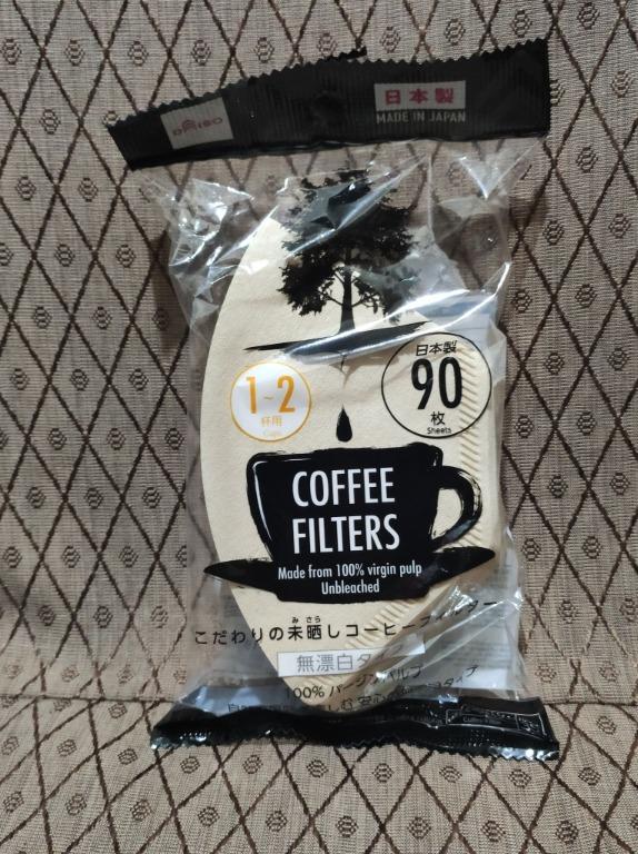 Daiso Coffee Filter 12cups, Furniture & Home Living, Home Improvement