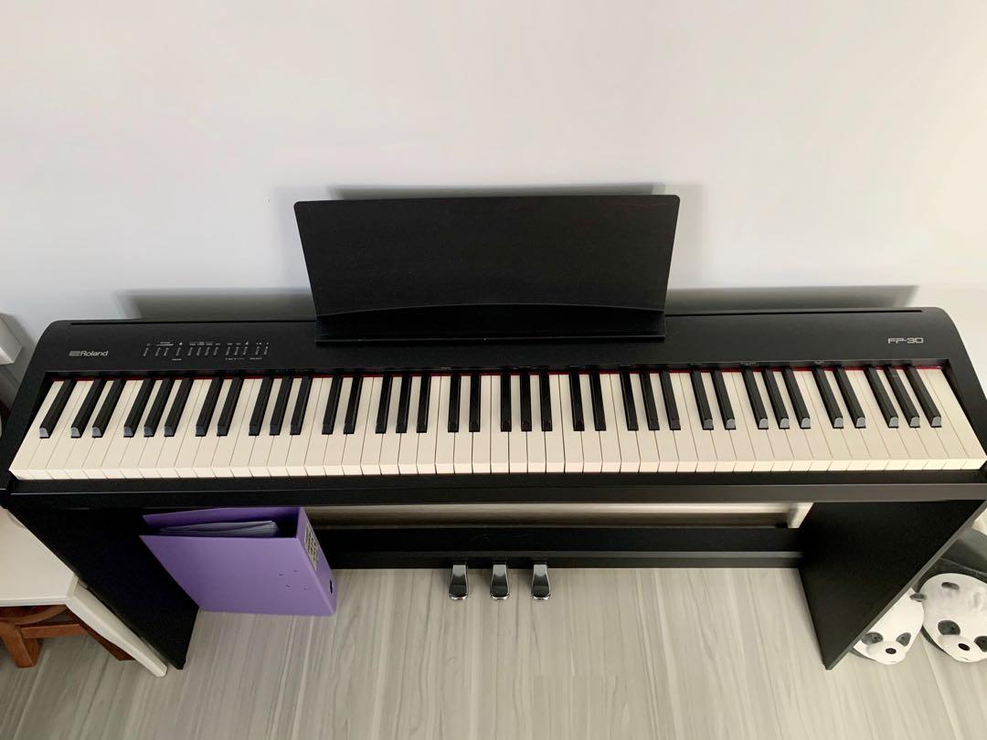 Digital Piano Roland Fp 30 Stand Pedal Music Media Music Instruments On Carousell