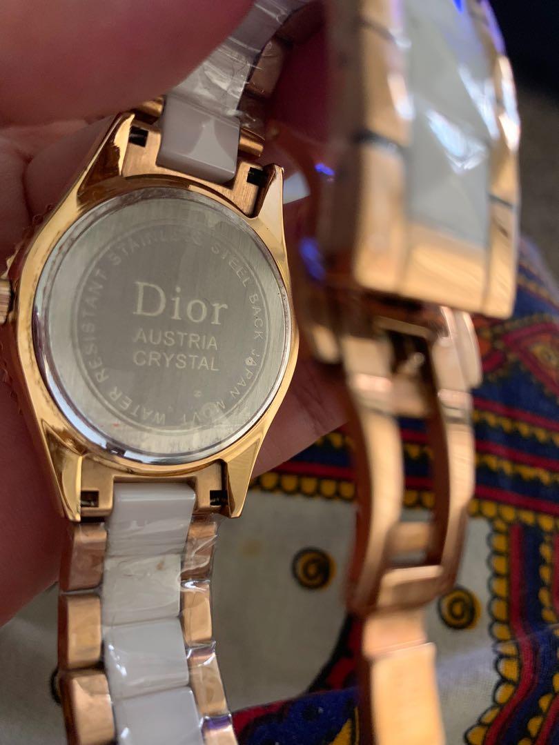 Dior austria crystal ladies watch price outlet