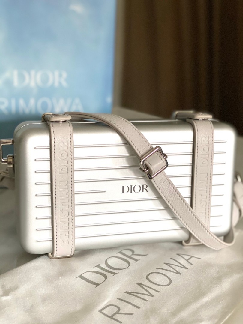 Christian Dior Dior X Rimowa Personal Clutch Aluminum | lupon.gov.ph