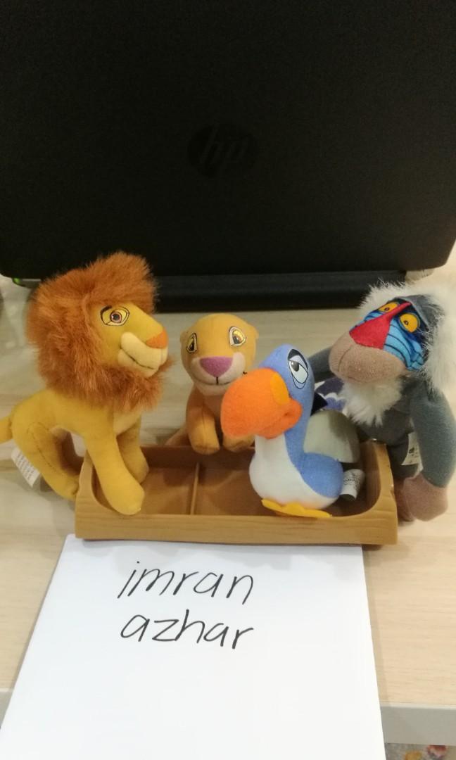 lion king teddy set