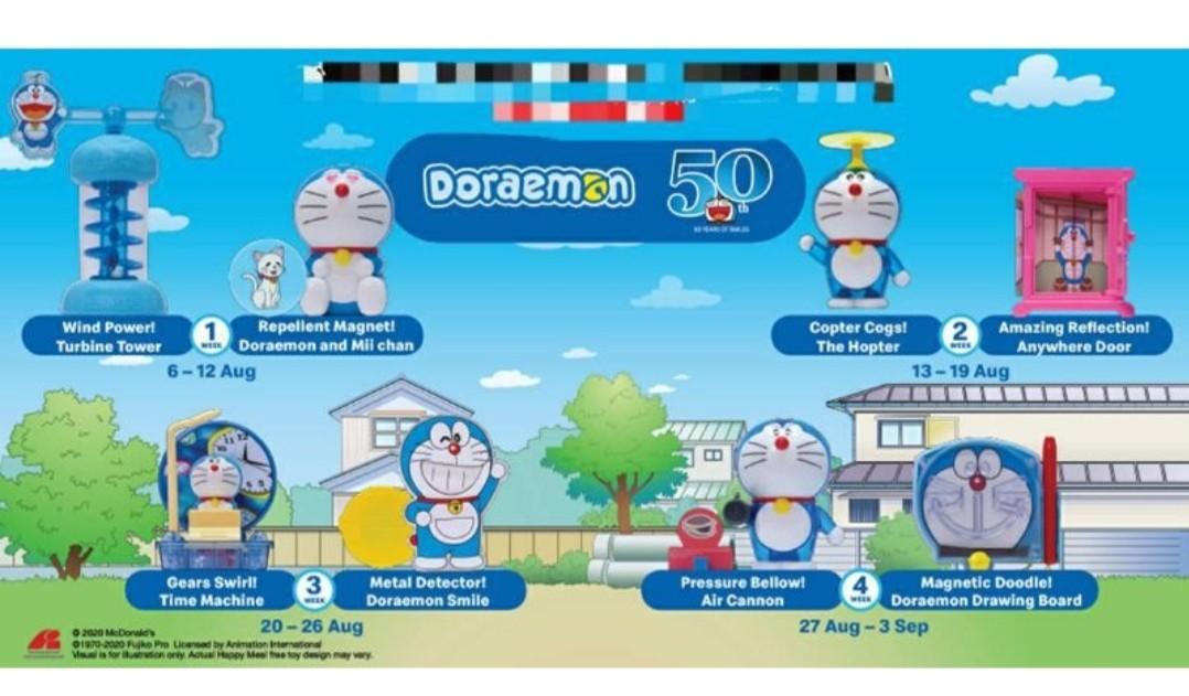 Doraemon New Sets (Gear Swirl,Time Machine), Hobbies & Toys, Toys ...
