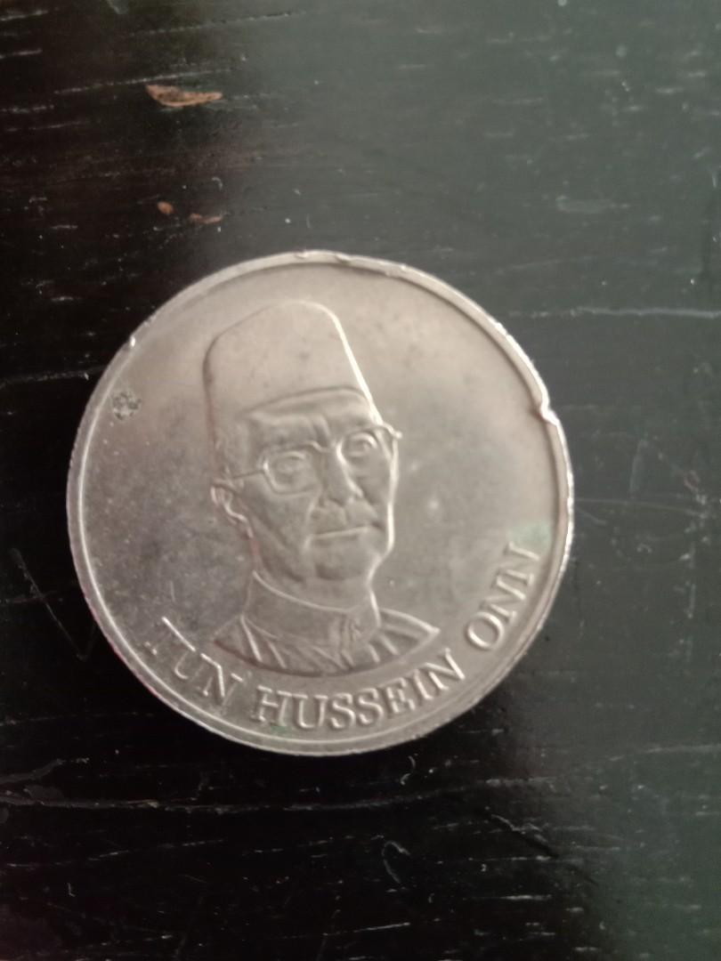 Duit Syiling Rm1 Tun Hussein Onn Antiques Currency On Carousell